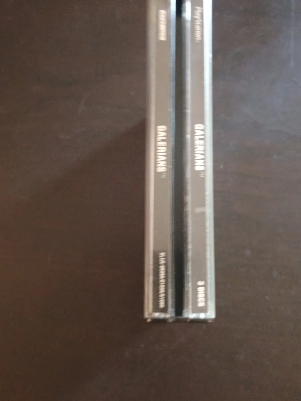 Sony PlayStation Galerians Disc with Pink and Silver Artwork